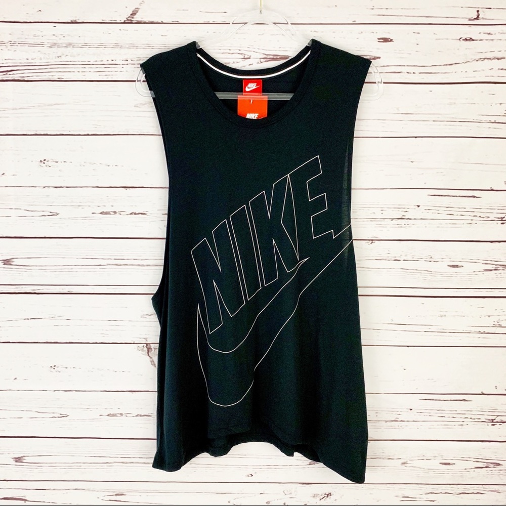 Nike Signal Muscle Tank Top Train,Run,Gym Black XL